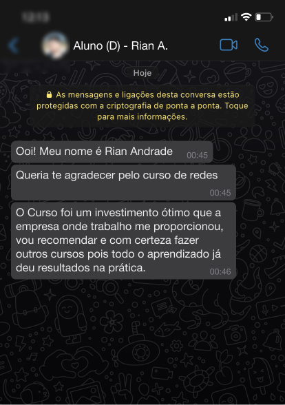 Depoimento Rian